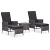 vidaXL Garden Lounge Set Grey