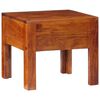vidaXL Bedside Cabinet Set of 2 Honey brown Solid acacia wood Medium