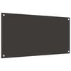vidaXL Kitchen Backsplash 2 pcs Dark Grey 39.37 x 19.69 in