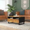 vidaXL Coffee Table 31.5x21.3x15.7" Solid Wood Mango&Engineered Wood