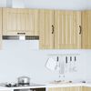 vidaXL Kitchen Wall Cabinet Sonoma Oak Engineered Wood Medium