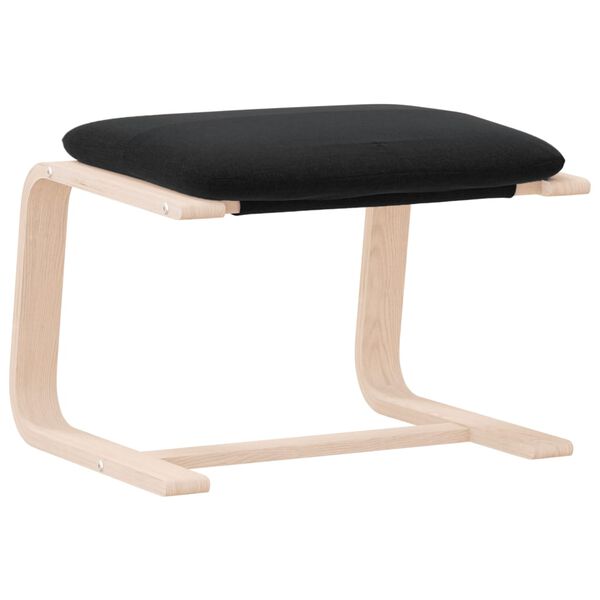 vidaXL Footstool Removable Covers Rectangular Modern Fabric Footstool