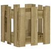 vidaXL Garden Planter Natural Treated Wood Small Durable