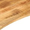 vidaXL Desk Top Natural wood Solid rough mango wood