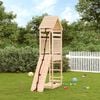 vidaXL Playhouse Natural Pine Solid Pine Wood Large Durable