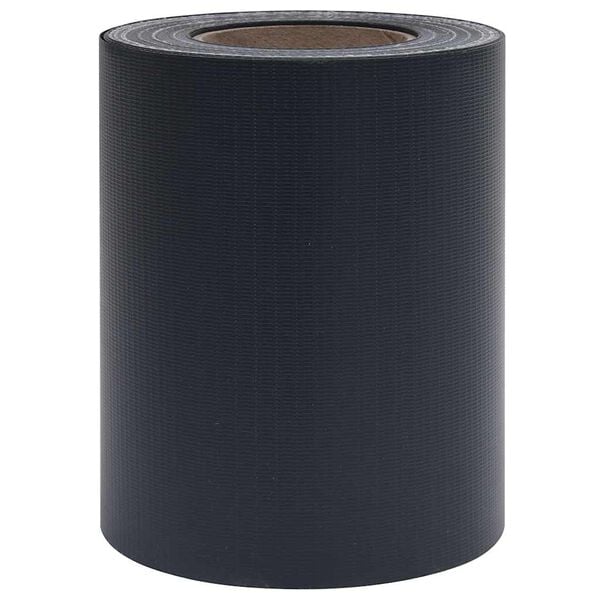 vidaXL Garden Privacy Screen PVC 114.8'x0.6' Matte Dark Gray