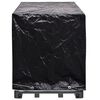 vidaXL IBC Container Cover Black Polyethylene 45.7 x 39.4 x 47.2 in