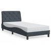 vidaXL Bed Frame Dark Grey