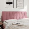 vidaXL Headboard Cushion Pink Velvet Medium Snazzy Design