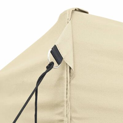 vidaXL Foldable Tent Pop-Up 9.8'x19.7' Cream White