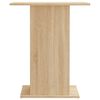 vidaXL Aquarium Stand Sonoma Oak Engineered Wood Medium Sleek