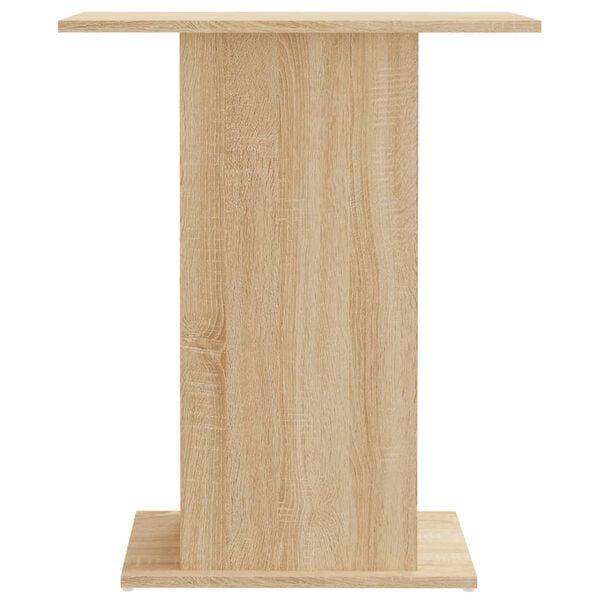 vidaXL Aquarium Stand Sonoma Oak Engineered Wood Medium Sleek
