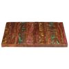 vidaXL Table Top Mixed colors Solid reclaimed wood 35.4 x 31.5 x 1.0 in