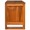 vidaXL TV Cabinet Natural Teak Solid Teak Wood Large Teak Cabinet