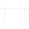 vidaXL Retractable Awning Anthracite Powder-coated aluminum, iron, polyester