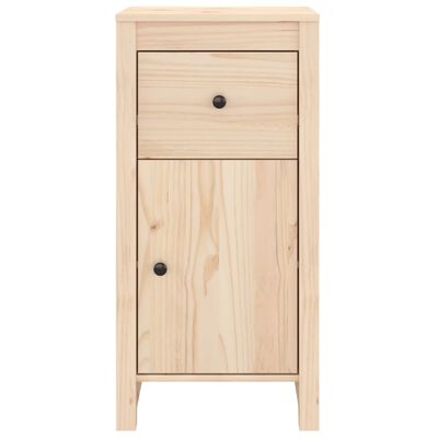 vidaXL Sideboard 15.7"x13.8"x31.5" Solid Wood Pine