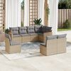 vidaXL Garden Sofa Set Beige