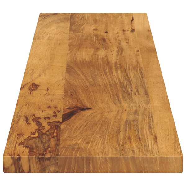 vidaXL Table Top Oak Solid Mango Wood 55.1in x 7.9in Table Top