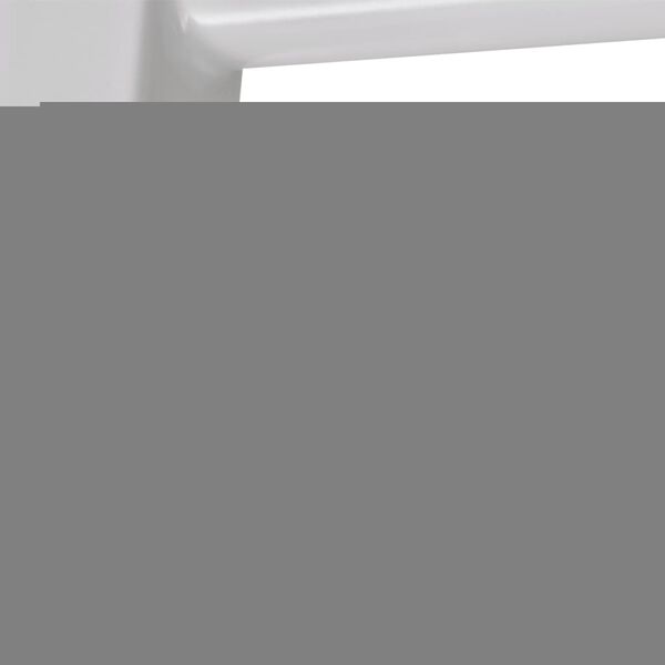 vidaXL Bathroom Central Heating Towel Rail Radiator Straight 18.90 x 18.90"