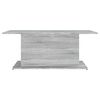 vidaXL Coffee Table Grey Sonoma Engineered Wood 40.2 x 21.9 x 15.7 in