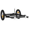 vidaXL Bike Trailer Black 48.0x20.9x11.0" Iron