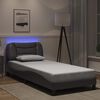 vidaXL Bed Frame Grey