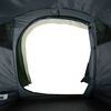 vidaXL Camping Tent Tunnel 3-Person Green Waterproof