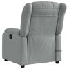 vidaXL Massage Recliner Chair Light Gray