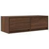 vidaXL TV Cabinet Brown Oak Engineered Wood Medium TV Cabinet