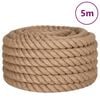 vidaXL Jute Rope 16.4 ' Long 1.97 " Thick