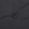 vidaXL Garden Bench Cushion Black Oxford fabric (100% polyester), Foam fiber