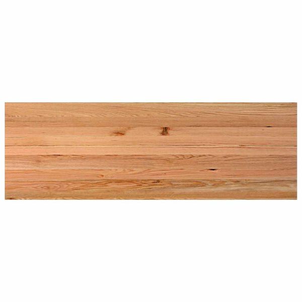 vidaXL Desk Top Light Brown 94.5x31.5x1.6" Solid Wood Oak Rectangular