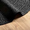 vidaXL Rug Anthracite 100% Polypropylene &Oslash; 78.7 in