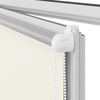 vidaXL Roller Blind Off White Polyester 27.6 in x 51.2 in