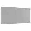 vidaXL Kitchen Backsplash Light grey 43.31 x 19.69 x 0.24 in
