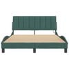vidaXL Bed Frame Dark Green