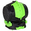 vidaXL Tumbling Composter Black, Green Polypropylene Medium