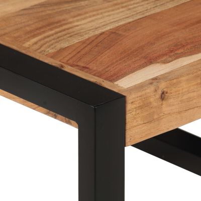 vidaXL Nesting Tables 3 pcs Solid Wood with Sheesham Finish