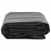 vidaXL Tarpaulin Black 16.4x26.2' 7.11 oz/ft&sup2;