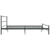 vidaXL Bed Frame Grey Metal Super King Tough Bed Frame Rectangular