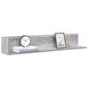 vidaXL Wall Shelf Gray Sonoma Engineered Wood Medium Wall Shelf