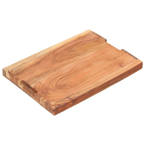 vidaXL Chopping Board 19.7"x13.8"x1.6" Solid Acacia Wood