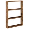 vidaXL Wall Shelf Old Wood Engineered Wood Medium Wall Shelf