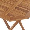 vidaXL Garden Dining Set Natural Teak