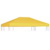 vidaXL Gazebo Top Cover 2.95 oz/ft² 13.1x9.8' Yellow