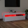 vidaXL TV Cabinet High gloss white Engineered wood Standard TV Cabinet