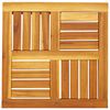 vidaXL Table Top Natural Solid acacia wood Small Durable Table Top