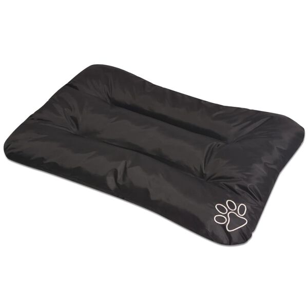 vidaXL Dog Mattress Size L Black