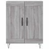 vidaXL Sideboard Grey sonoma 27.36 x 13.39 x 35.43 in