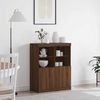 vidaXL Sideboard Brown oak Engineered wood Medium Sideboard